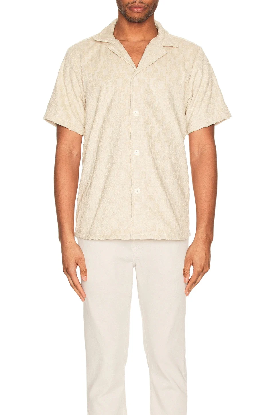 Beige Machu Cuba Terry Shirt Beige Machu Cuba Terry Shirt