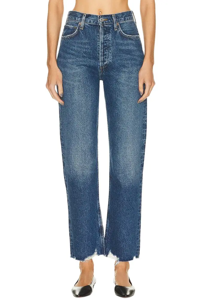 AGOLDE 90s Pinch Waist High Rise Straight Jeans