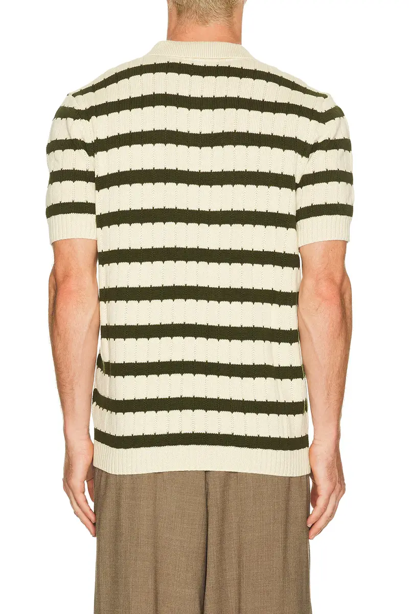 Percival Stine Knitted Polo | Thumbnail 2