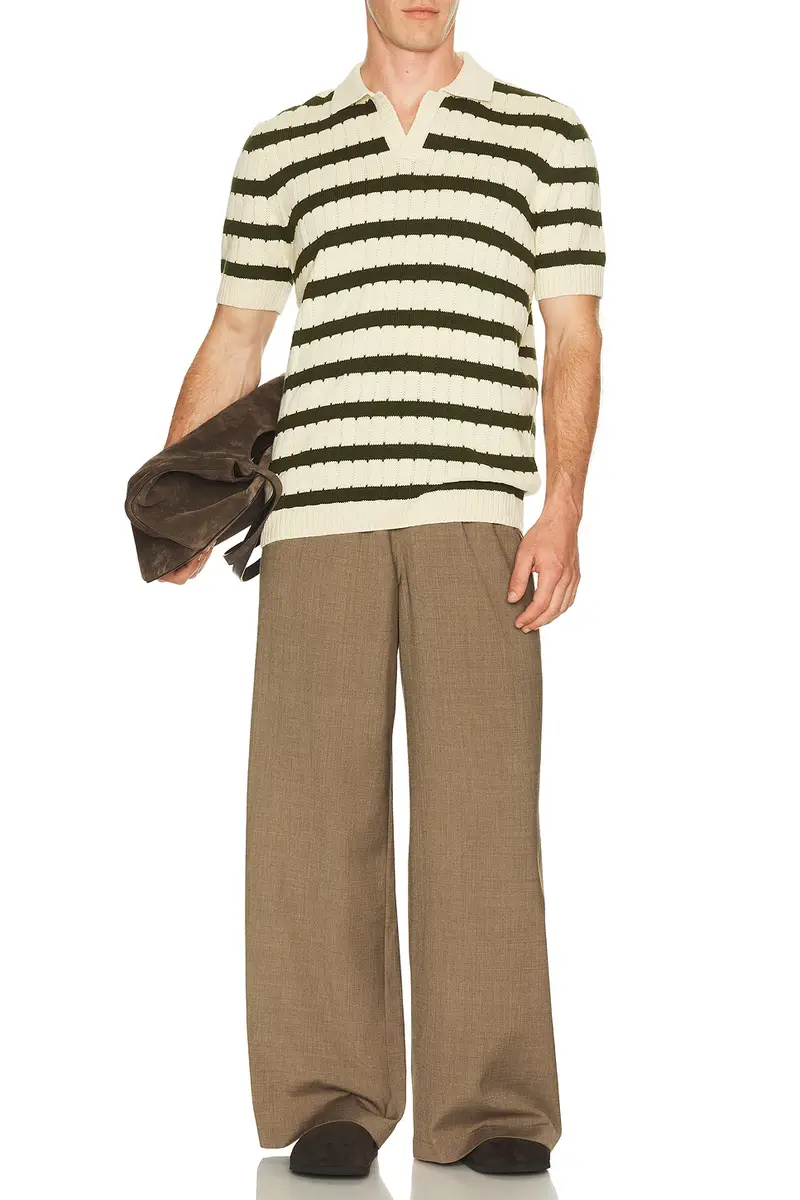 Percival Stine Knitted Polo | Thumbnail 3