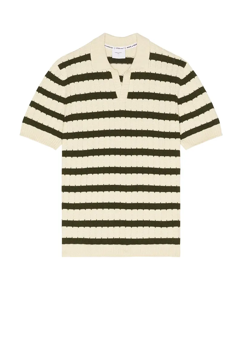 Percival Stine Knitted Polo | Thumbnail 4