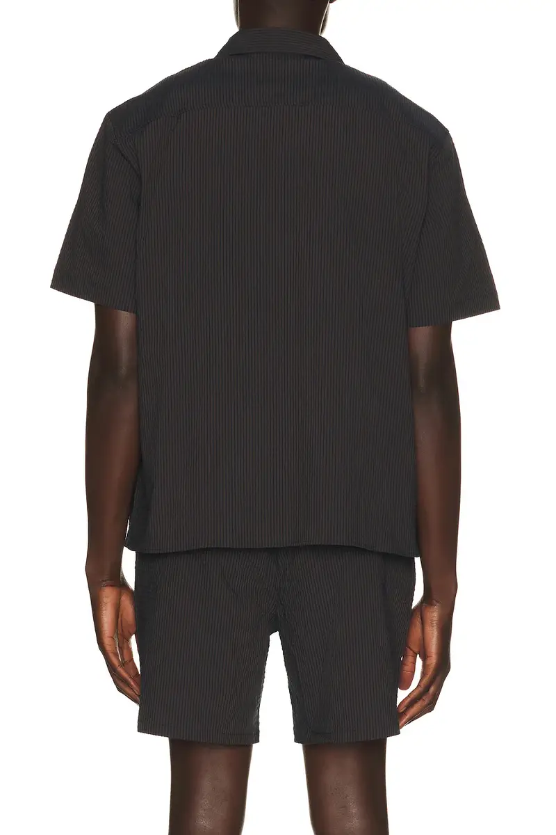 Percival Rowan Seersucker Boxy Shirt | Thumbnail 3