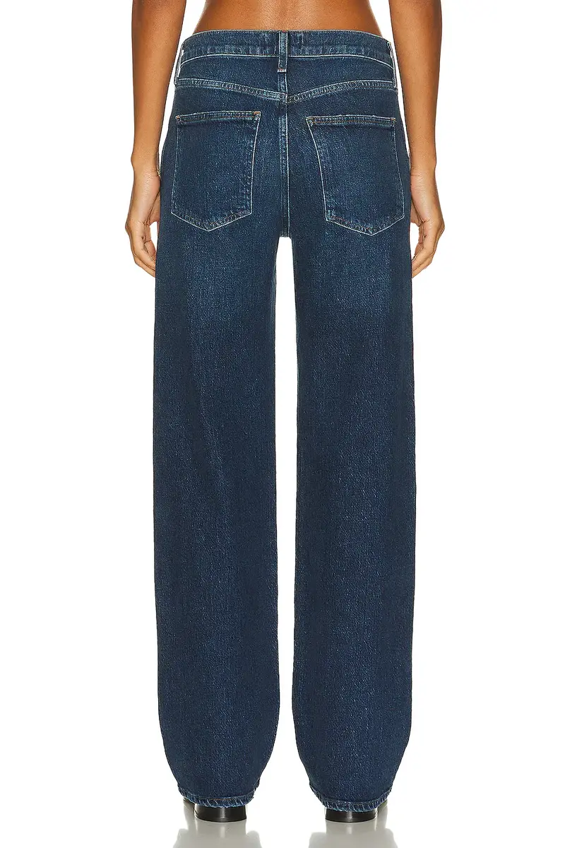 AGOLDE Harper Mid Rise Relaxed Straight Jeans | Thumbnail 3