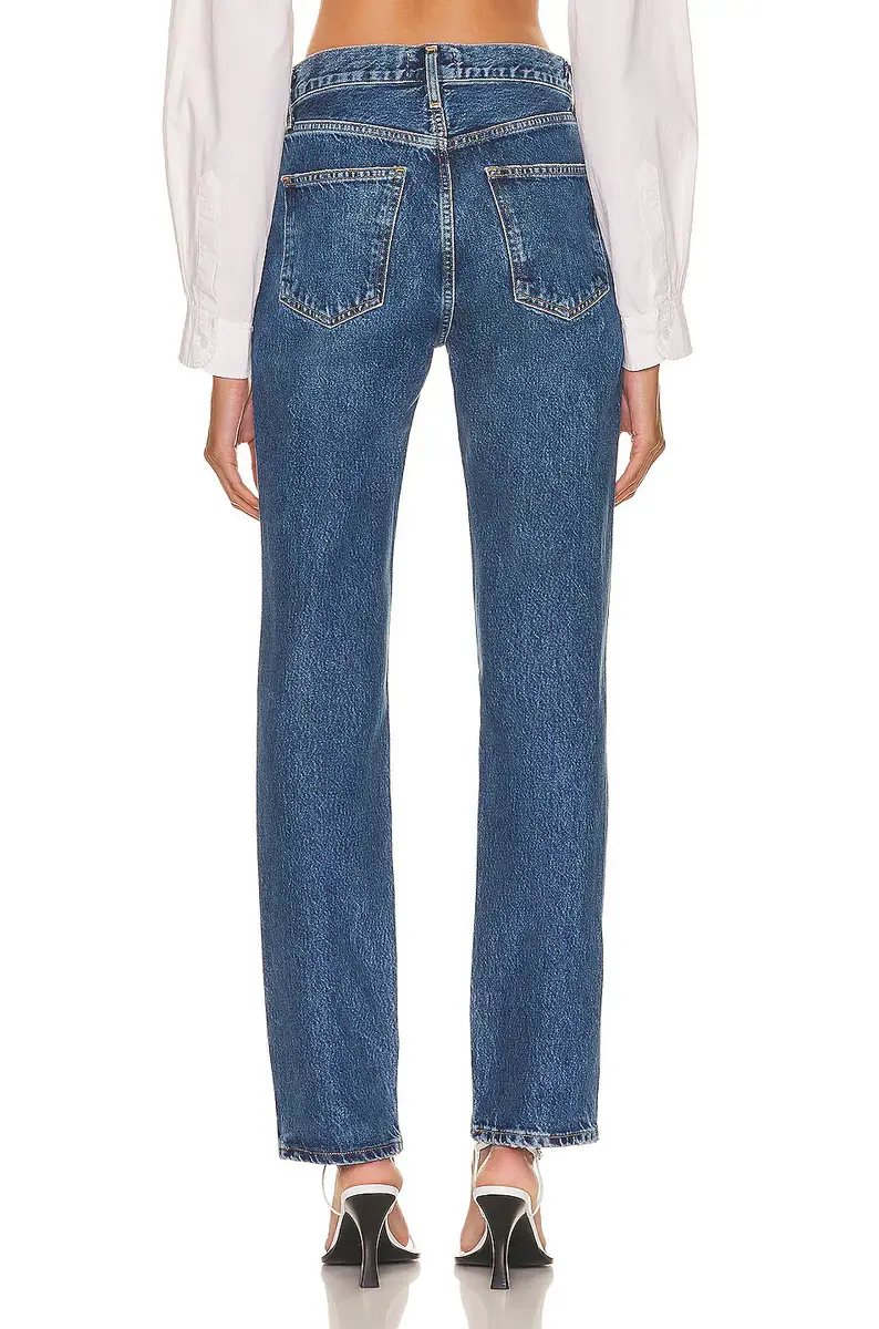 AGOLDE Lana Mid Rise Straight Jeans | Thumbnail 3 AGOLDE Lana Mid Rise Straight Jeans | Thumbnail 3