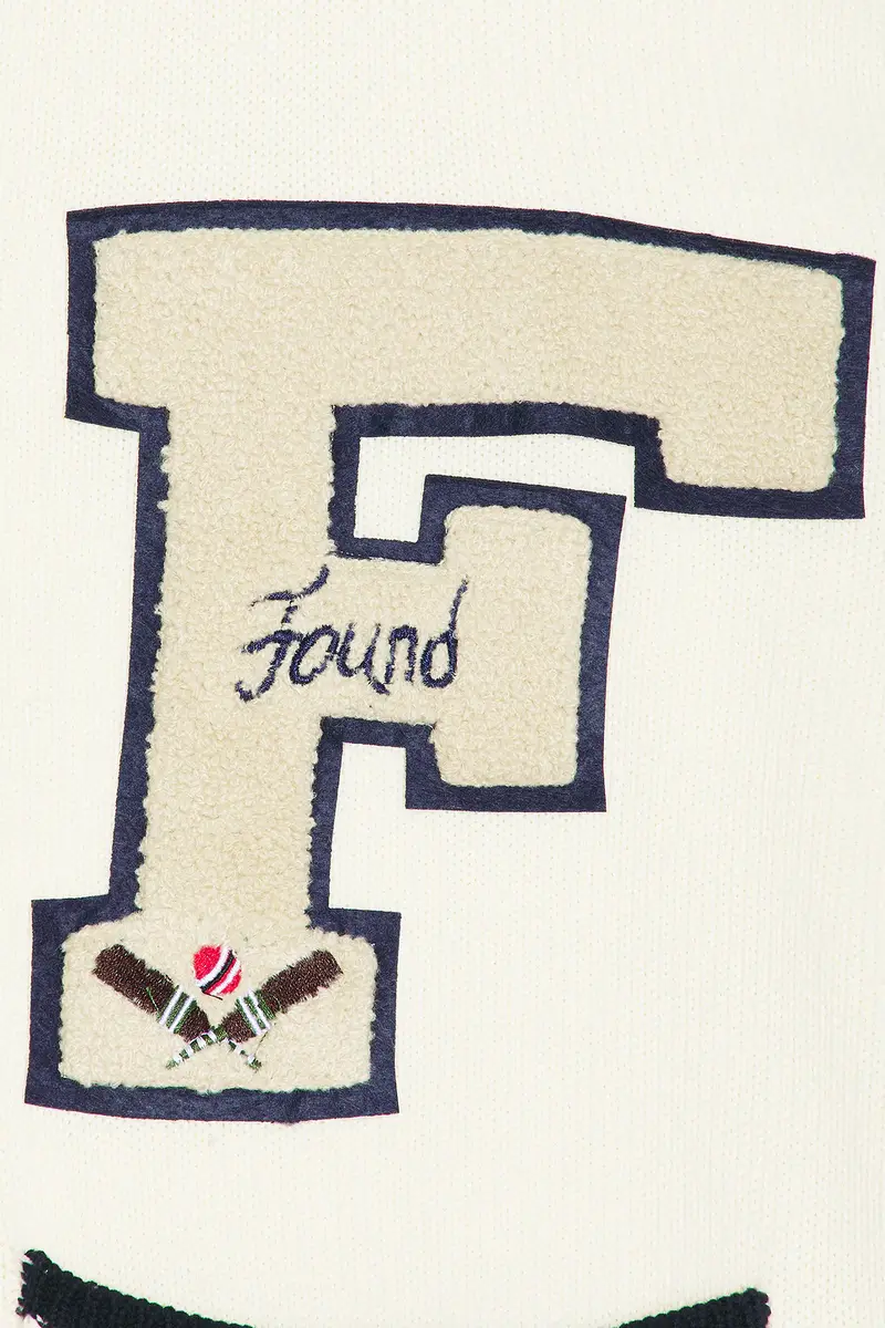 Found Found York Varsity Patch Collared Cardigan | Thumbnail 5 Found Found York Varsity Patch Collared Cardigan | Thumbnail 5