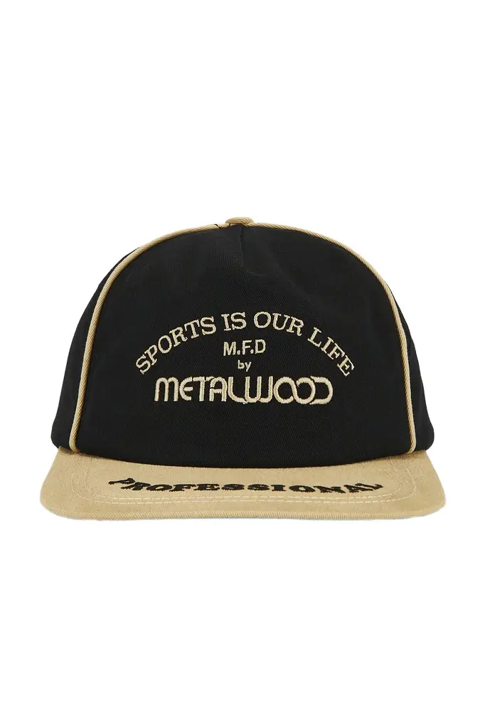 Metalwood Studio Professional Piping Snapback Hat