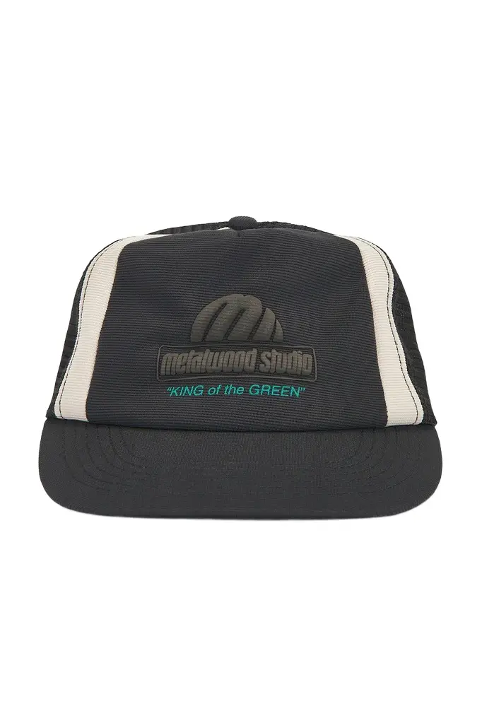Metalwood Studio King Of The Greens Trucker Hat