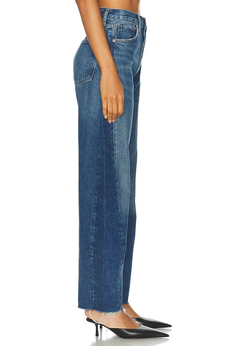AGOLDE Luna Pieced High Rise Curved Taper Jeans | Thumbnail 3 AGOLDE Luna Pieced High Rise Curved Taper Jeans | Thumbnail 3