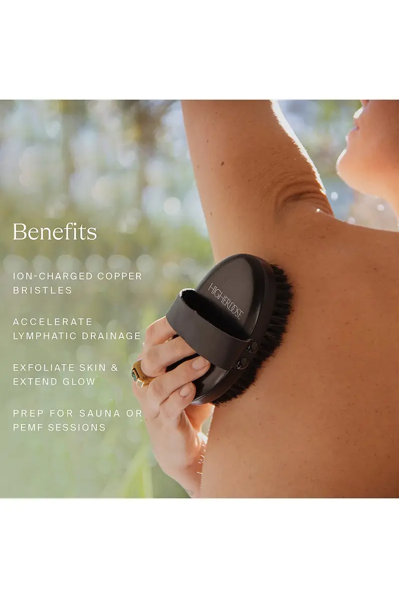HigherDOSE Copper Body Brush | Thumbnail 4 HigherDOSE Copper Body Brush | Thumbnail 4
