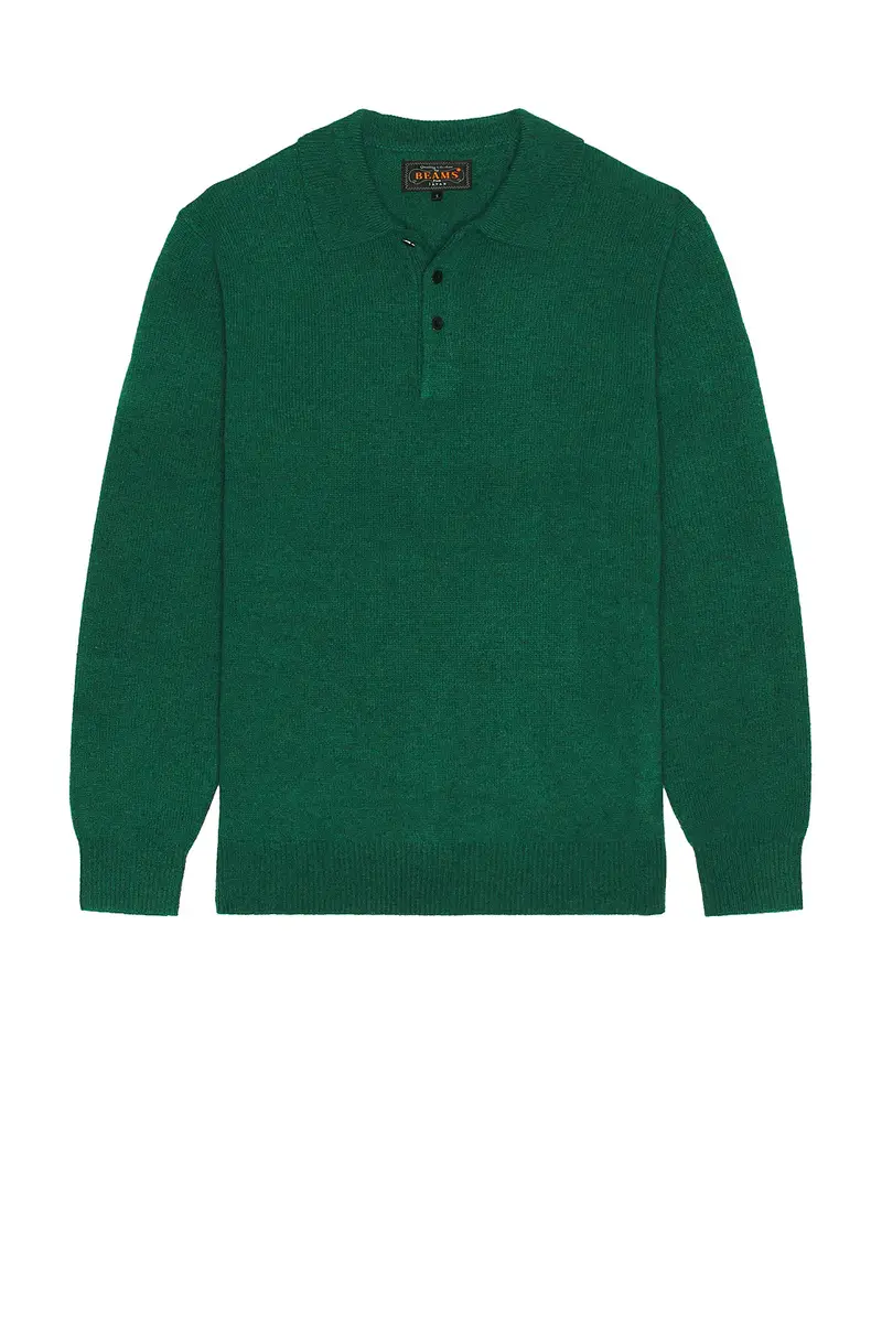 Beams Plus Knit Polo 9G | Thumbnail 3 Beams Plus Knit Polo 9G | Thumbnail 3