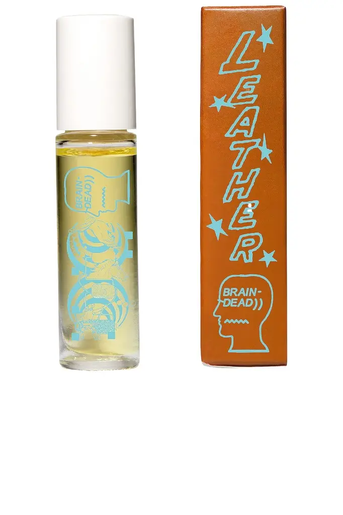MALIN+GOETZ MALIN+GOETZ X Brain Dead Leather Perfume Oil | Image 1 MALIN+GOETZ MALIN+GOETZ X Brain Dead Leather Perfume Oil | Image 1