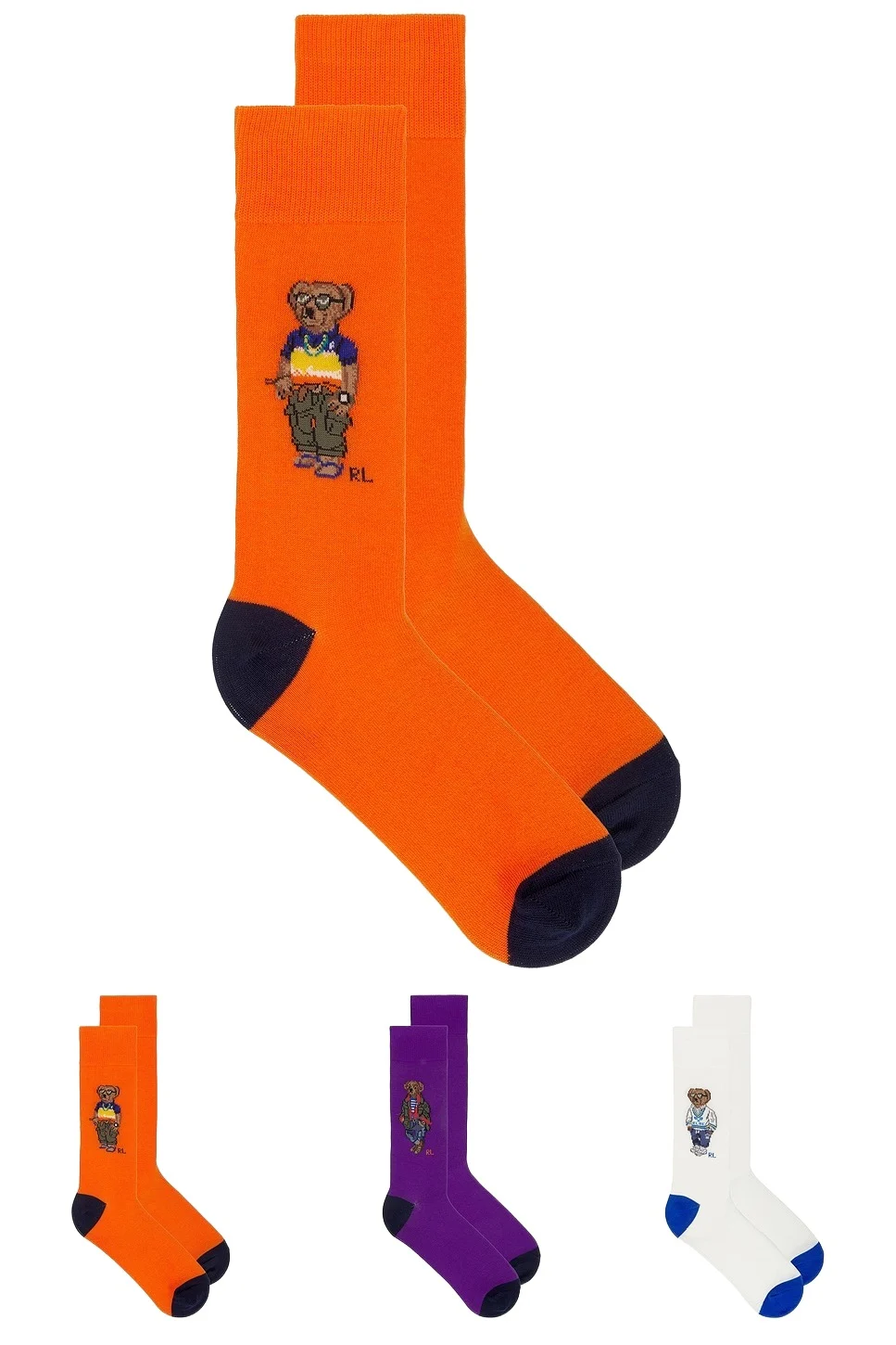 Seasonal Bear Socks 3-Pack Gift Box Seasonal Bear Socks 3-Pack Gift Box