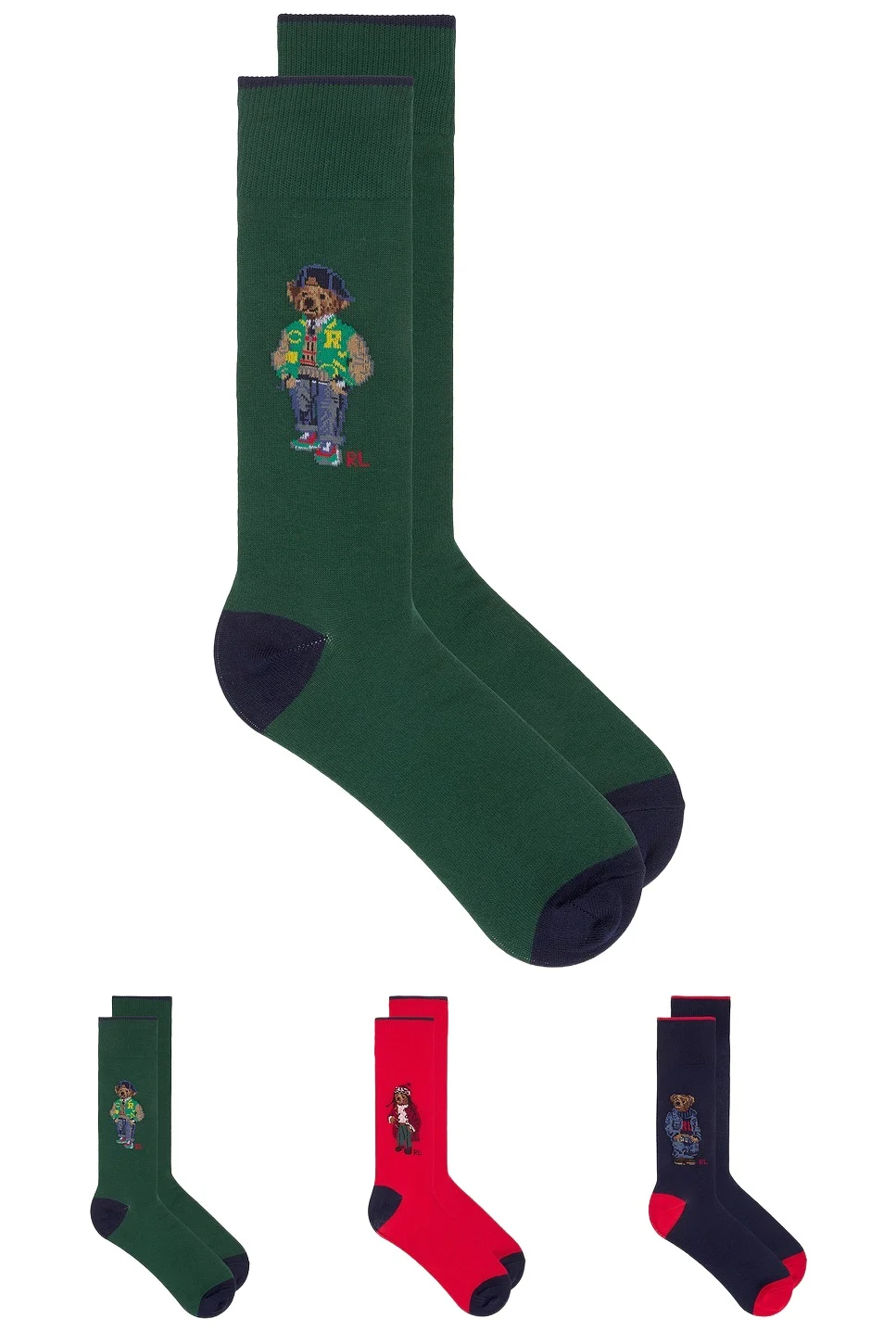 Multi Bear Socks Gift Box Multi Bear Socks Gift Box