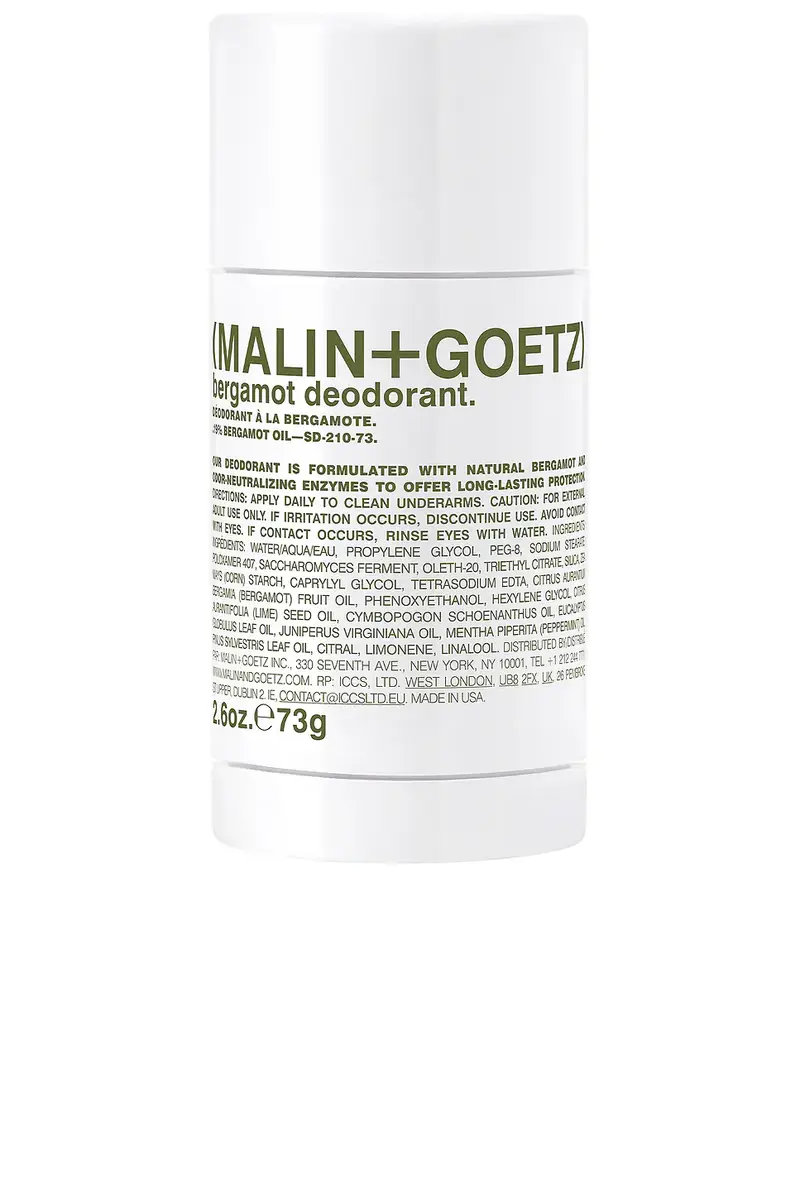 MALIN+GOETZ MALIN+GOETZ Bergamot Deodorant | Image 1 MALIN+GOETZ MALIN+GOETZ Bergamot Deodorant | Image 1