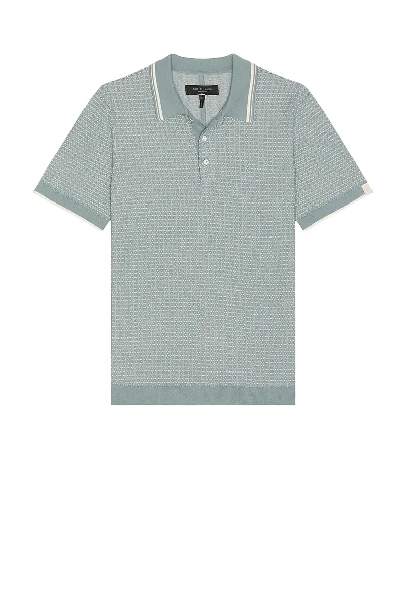 rag & bone Harvey Rib Polo | Thumbnail 4 rag & bone Harvey Rib Polo | Thumbnail 4