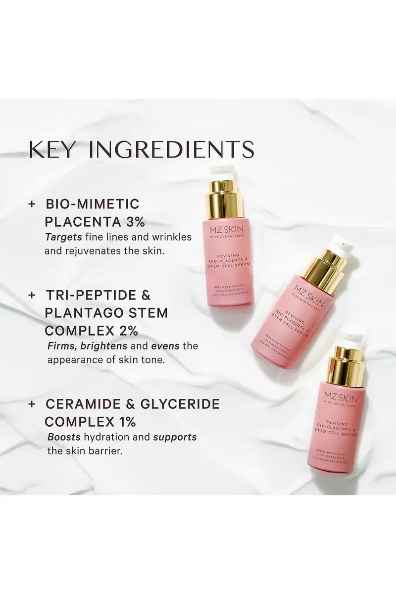 MZ Skin Reviving Bio-Placenta & Stem Cell Serum | Thumbnail 3 MZ Skin Reviving Bio-Placenta & Stem Cell Serum | Thumbnail 3