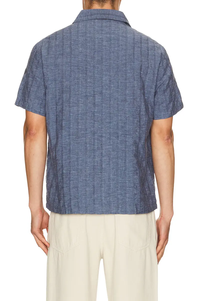 Onia Cotton Linen Pop Over Shirt | Thumbnail 2 Onia Cotton Linen Pop Over Shirt | Thumbnail 2