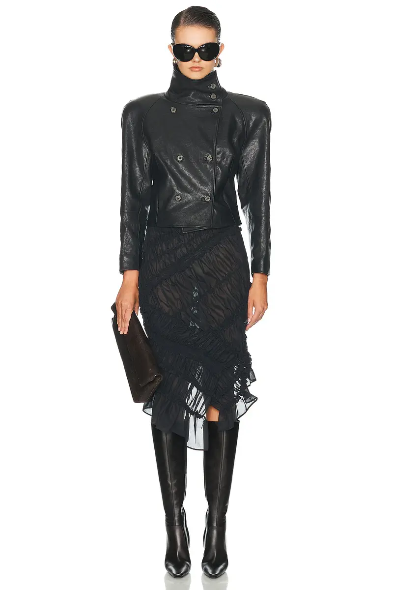 Magda Butrym Leather Jacket | Thumbnail 4