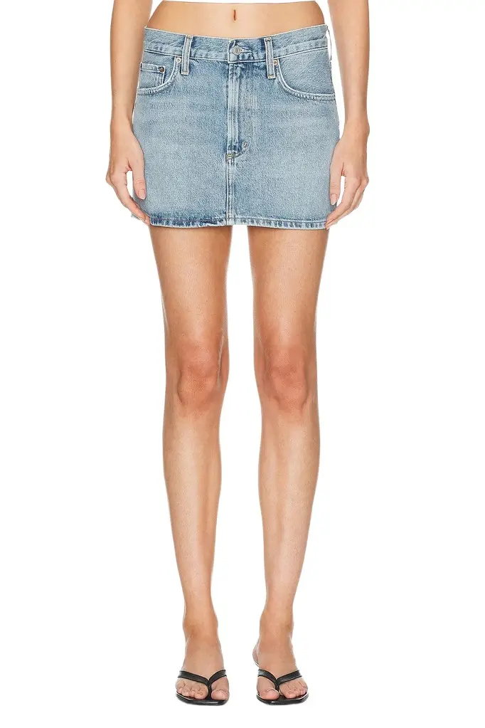 AGOLDE Alek Mini Skirt