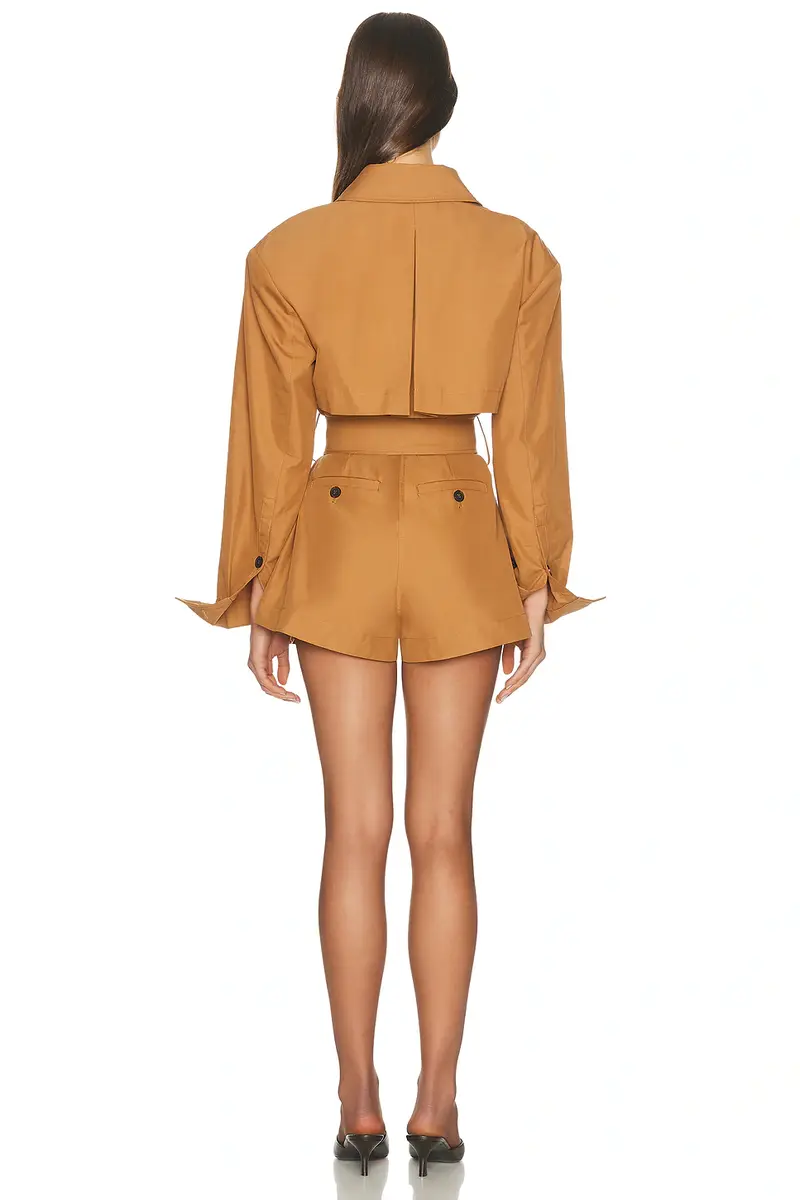 Helsa The Short Trench Jumpsuit | Thumbnail 3