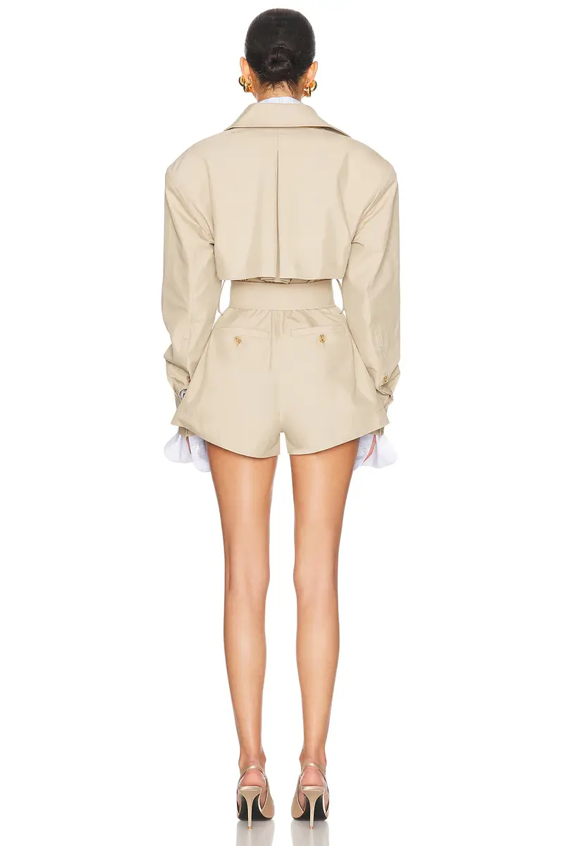 Helsa The Short Trench Jumpsuit | Thumbnail 4