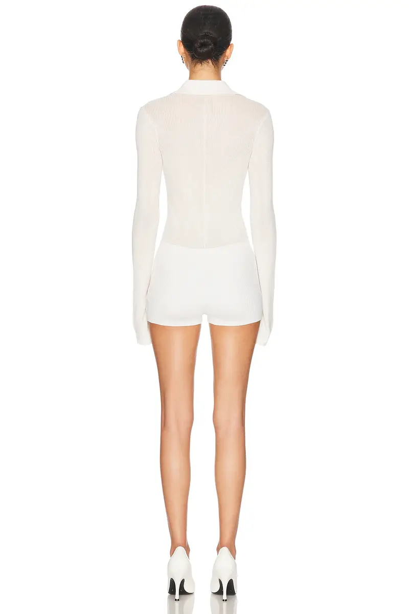Helsa Gretel Collared Romper | Thumbnail 3