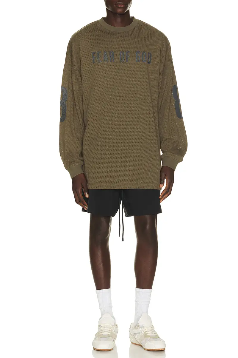 Fear of God Essentials Merch Long Sleeve Tee | Thumbnail 4 Fear of God Essentials Merch Long Sleeve Tee | Thumbnail 4