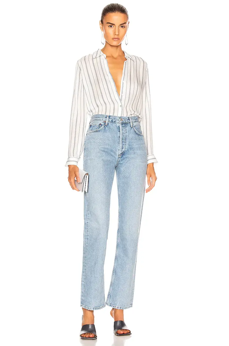 AGOLDE Lana Straight Jeans | Thumbnail 4