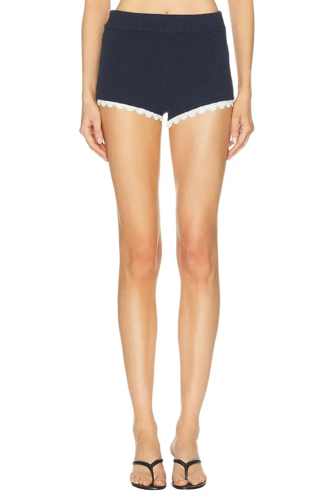 LPA Champaux Lace Trim Shorts