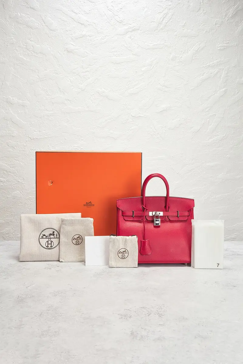 HERMÈS Hermes Veau Epsom Birkin 25 Handbag | Thumbnail 10 HERMÈS Hermes Veau Epsom Birkin 25 Handbag | Thumbnail 10