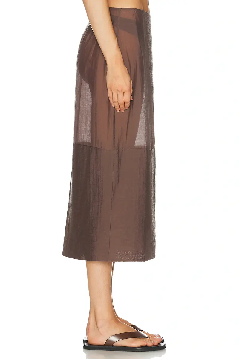 L'Academie Cecille Midi Skirt | Thumbnail 3 L'Academie Cecille Midi Skirt | Thumbnail 3