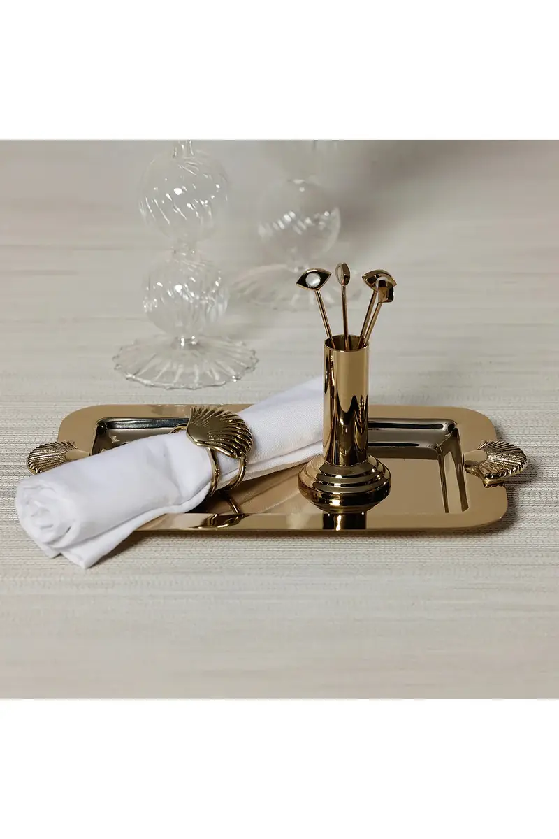 The Favorites Cap Ferrat Shell Design Serving Tray | Thumbnail 3 The Favorites Cap Ferrat Shell Design Serving Tray | Thumbnail 3