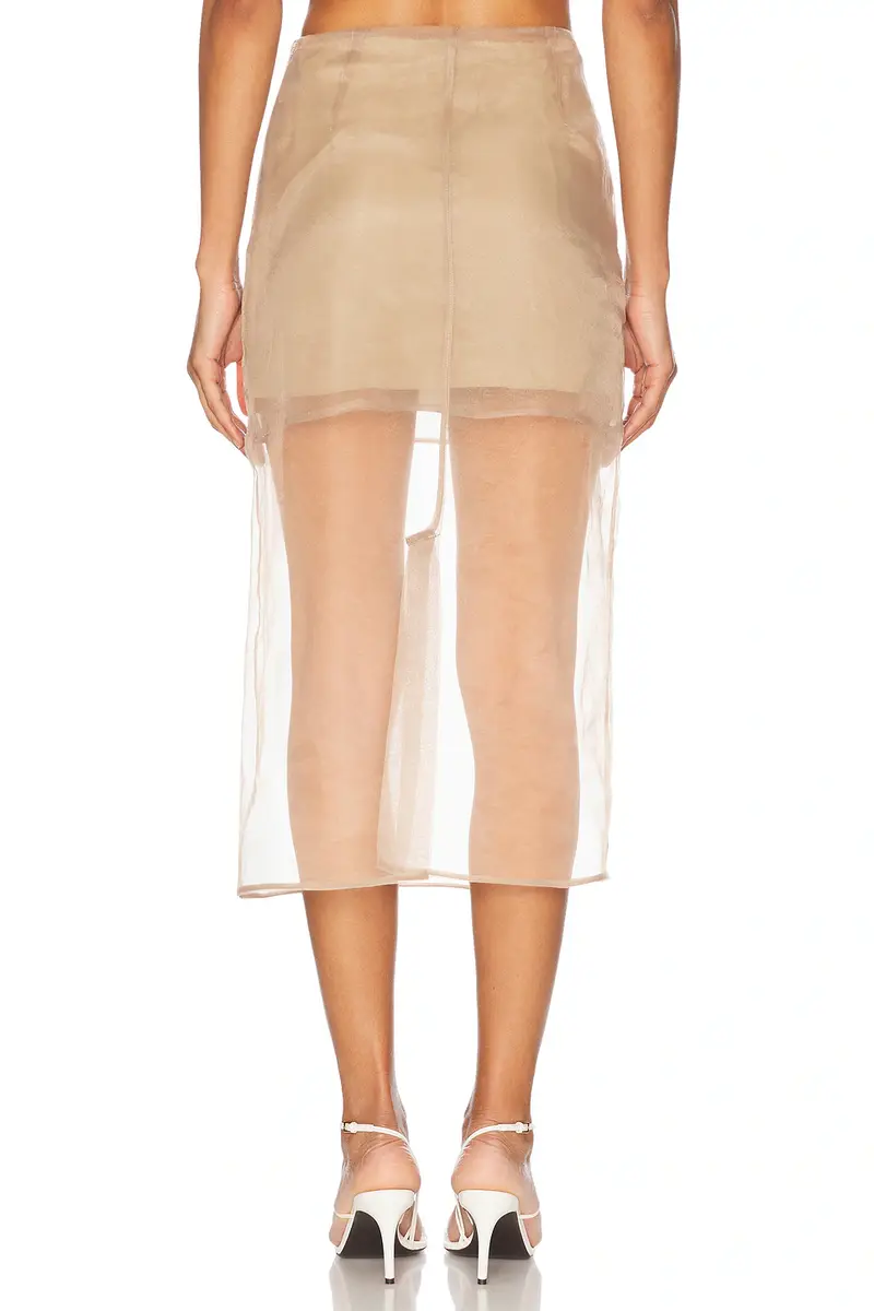 L'Academie Blaire Midi Skirt | Thumbnail 4 L'Academie Blaire Midi Skirt | Thumbnail 4