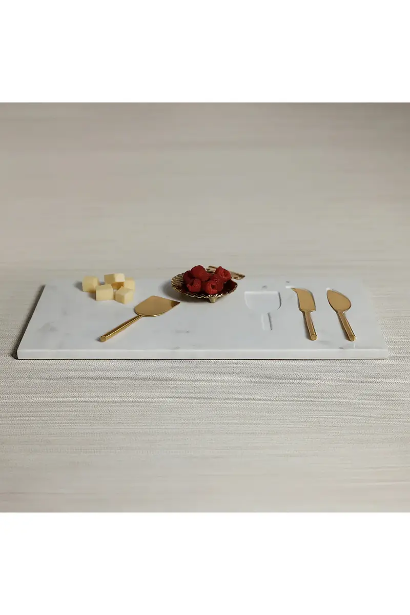 The Favorites Marble Tray With Set Of 3 Cheese Tools | Thumbnail 4 The Favorites Marble Tray With Set Of 3 Cheese Tools | Thumbnail 4