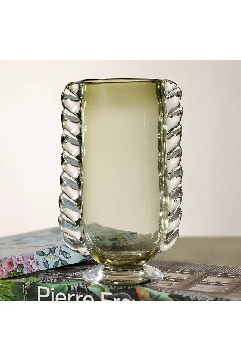 The Favorites Vintage Braided Glass Vase | Thumbnail 3 The Favorites Vintage Braided Glass Vase | Thumbnail 3