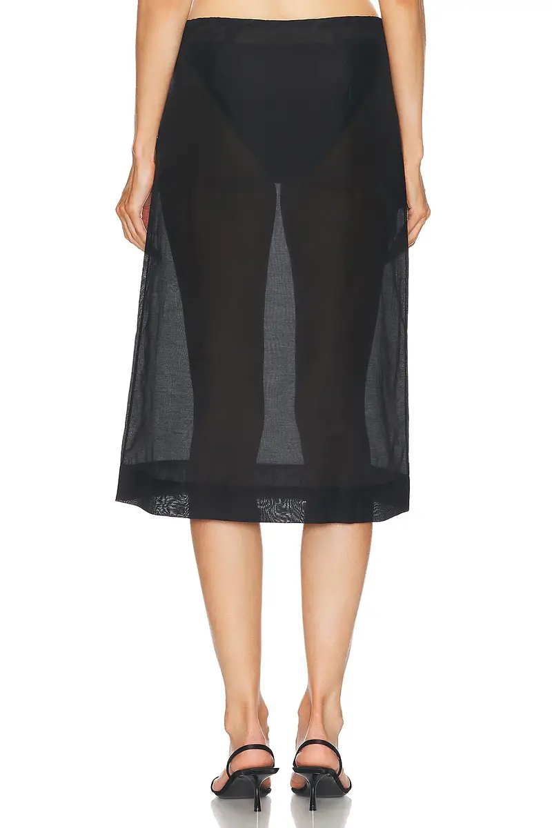 L'Academie Gabin Midi Skirt | Thumbnail 4 L'Academie Gabin Midi Skirt | Thumbnail 4