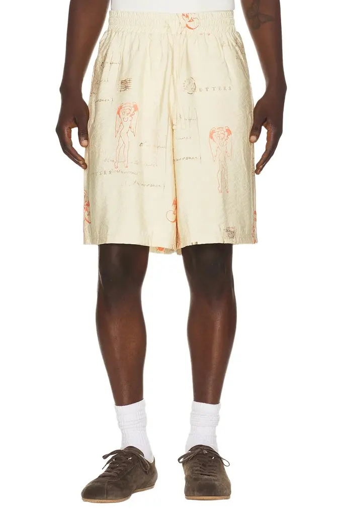 MISBHV Devil & Angel Postcard Shorts