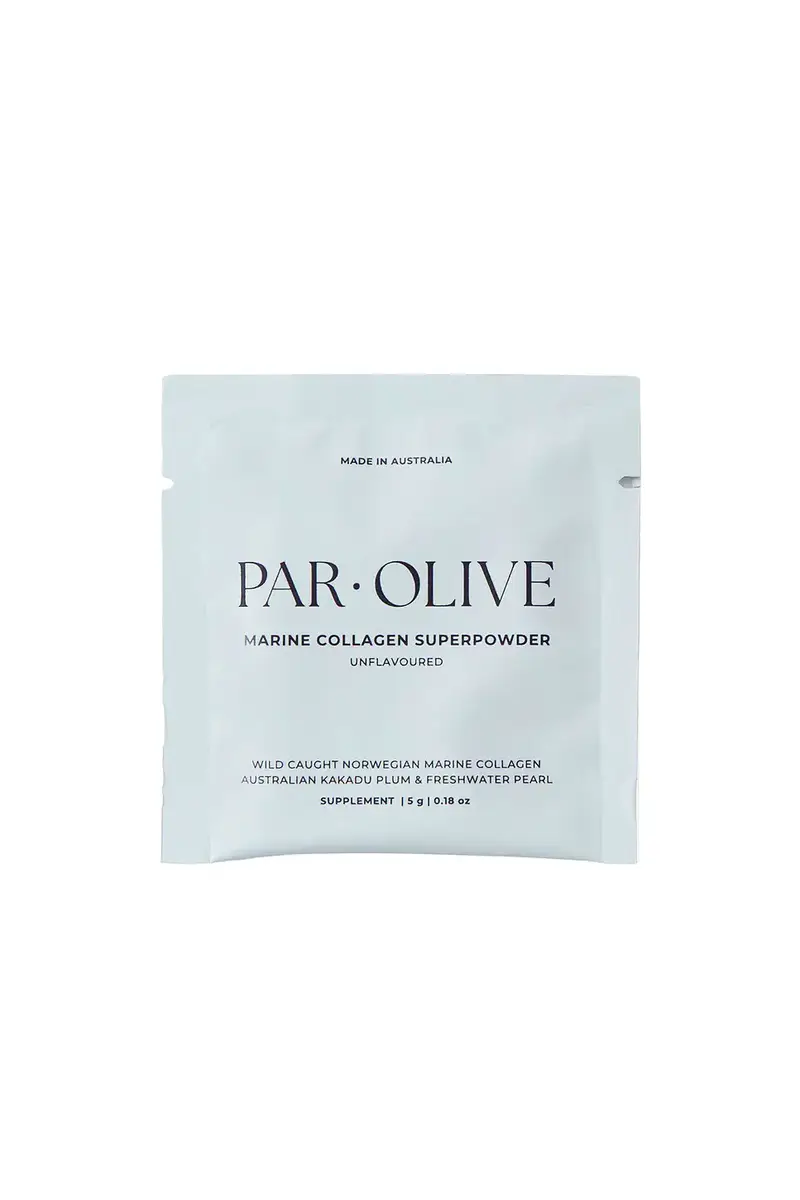 Par Olive Unflavoured Pearl Marine Collagen Superpowder Travel Set | Thumbnail 3