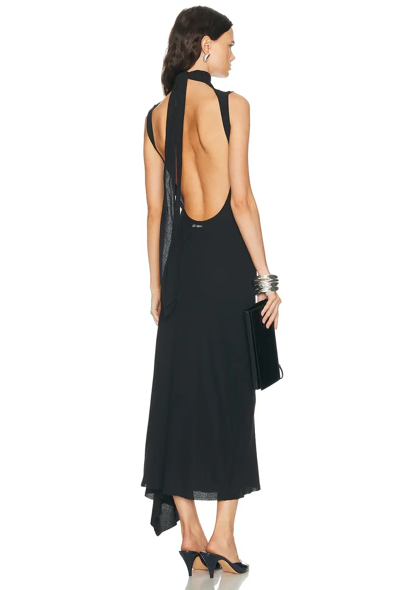The Attico Turtleneck Midi Dress | Thumbnail 4 The Attico Turtleneck Midi Dress | Thumbnail 4