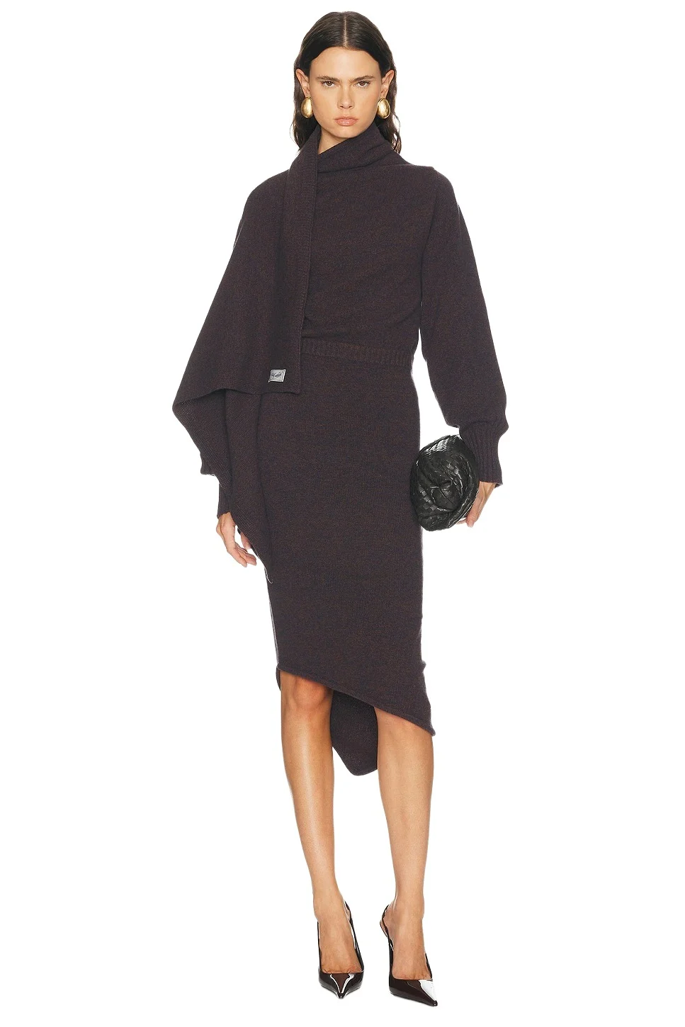 Scarf Midi Dress Scarf Midi Dress