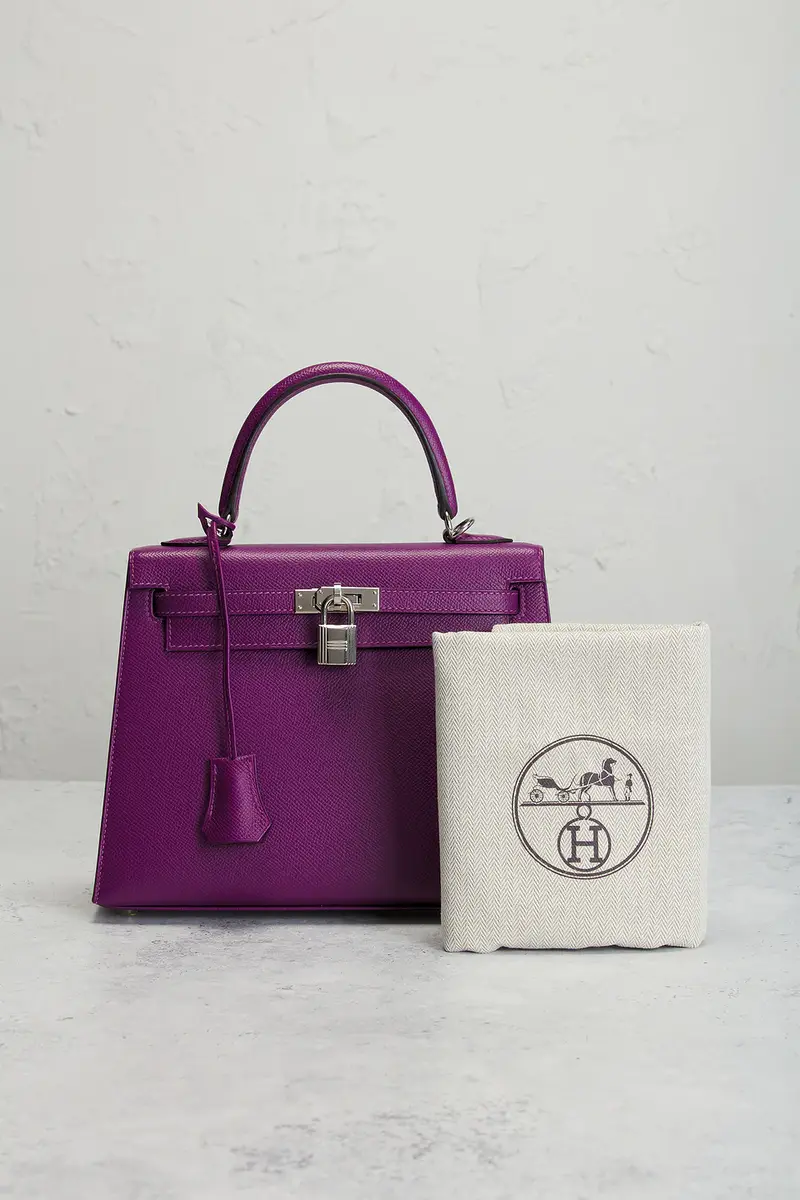 HERMÈS Hermes Epsom Kelly 25 Handbag | Thumbnail 9 HERMÈS Hermes Epsom Kelly 25 Handbag | Thumbnail 9