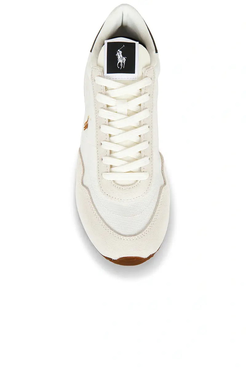 Polo Ralph Lauren Train 89 Suede & Nylon Low Top Sneaker | Thumbnail 4 Polo Ralph Lauren Train 89 Suede & Nylon Low Top Sneaker | Thumbnail 4