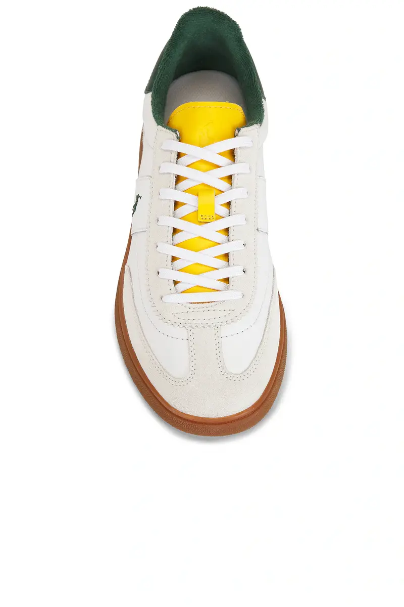 Polo Ralph Lauren Bedford Leather And Suede Low Top Sneaker | Thumbnail 4