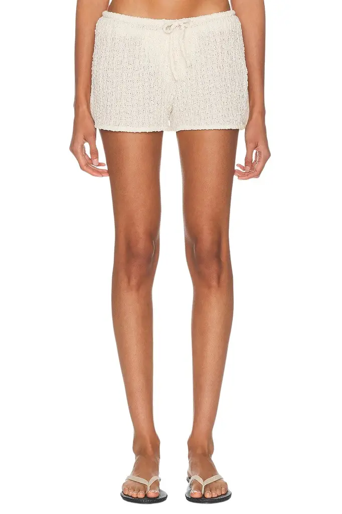 Montce X Elsa Hosk Low-rise Drawstring Short