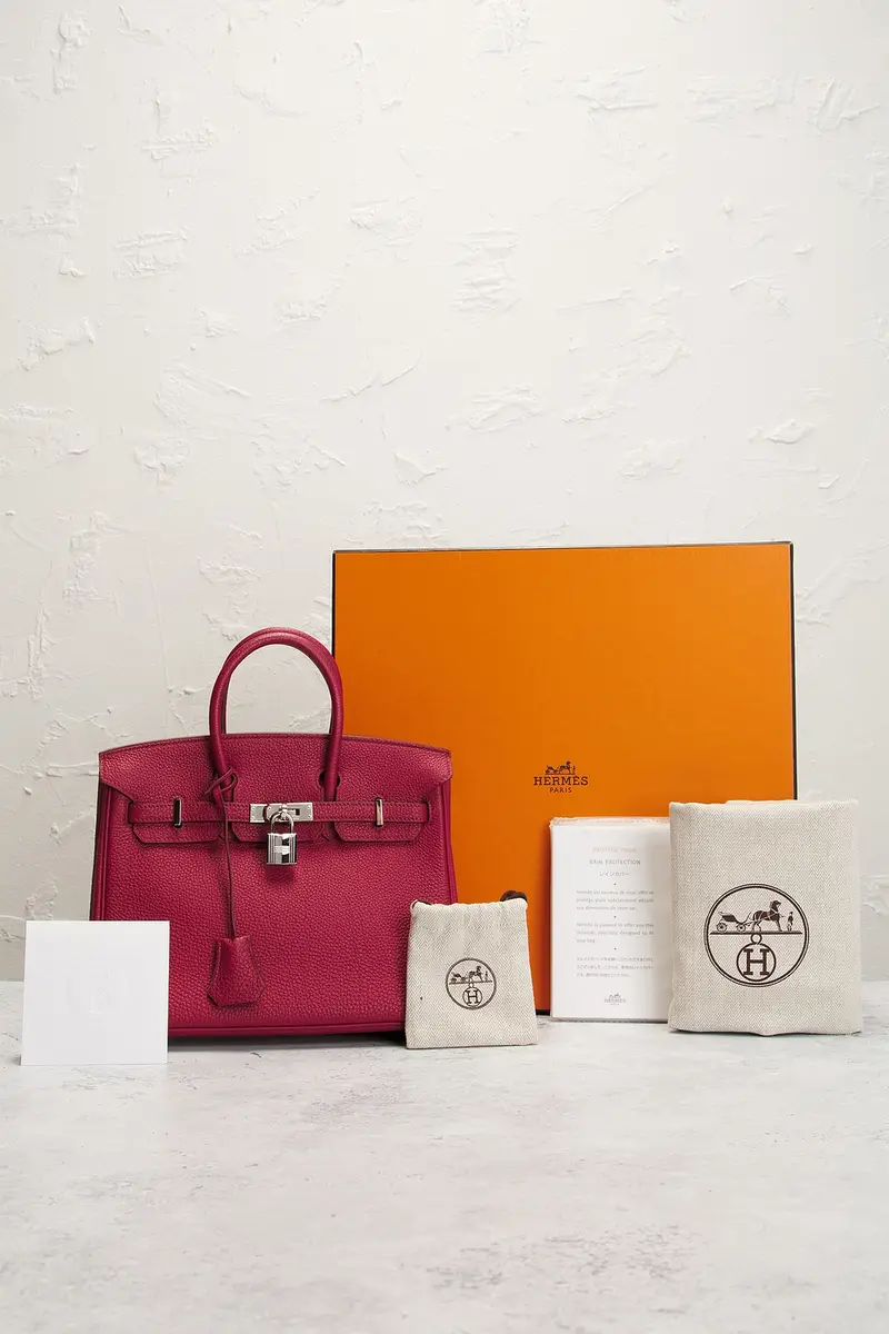 HERMÈS Hermes Togo Birkin 25 Handbag | Thumbnail 7 HERMÈS Hermes Togo Birkin 25 Handbag | Thumbnail 7