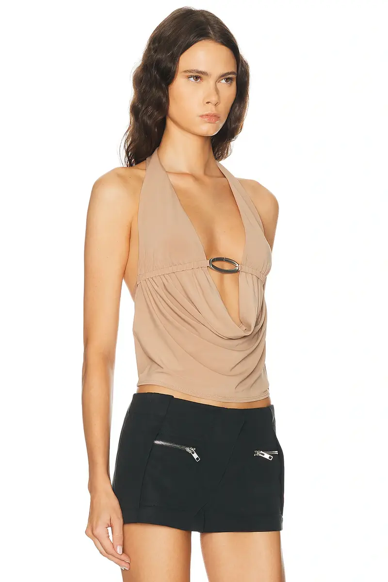 HAELO Cowl Halter Top | Thumbnail 2