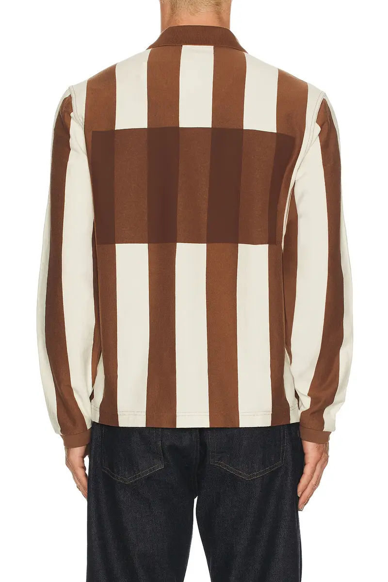 Fred Perry x Craig Green Heavy Weight Long Sleeve Polo Shirt | Thumbnail 2