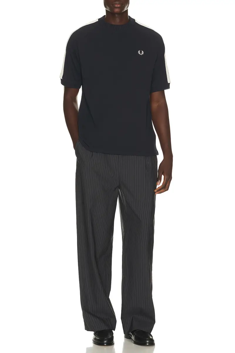 Fred Perry Cable Taped T-Shirt | Thumbnail 3