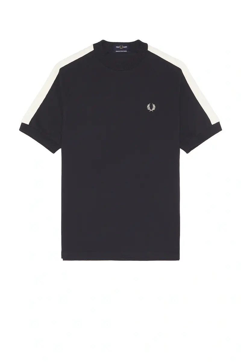 Fred Perry Cable Taped T-Shirt | Thumbnail 4
