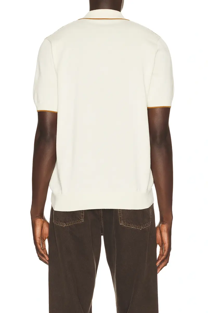 Fred Perry Tonic Waffle Knitted Polo | Thumbnail 2